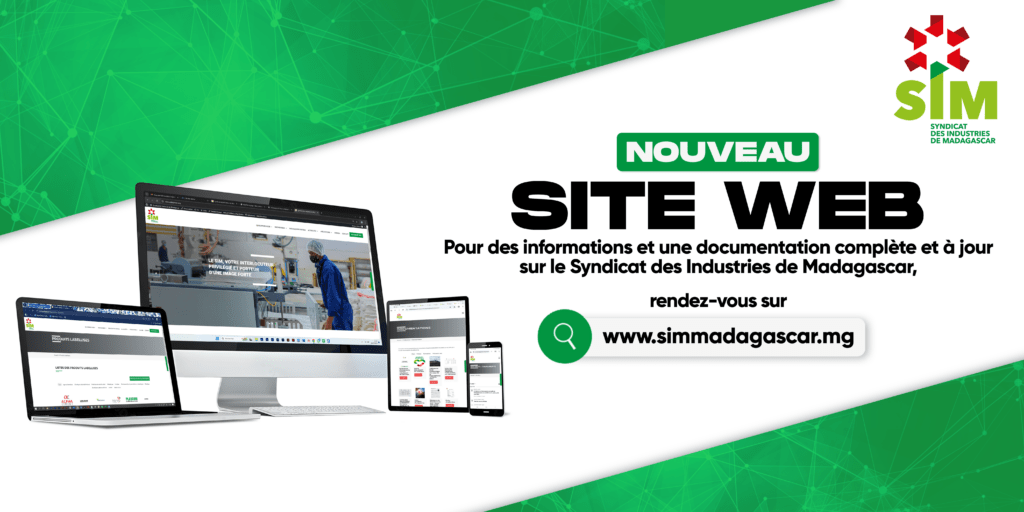 Le SIM révolutionne la communication industrielle à Madagascar avec son nouveau site web