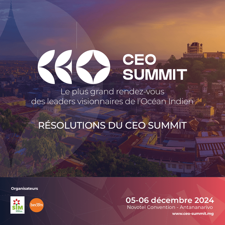 RÉSOLUTIONS DU CEO SUMMIT