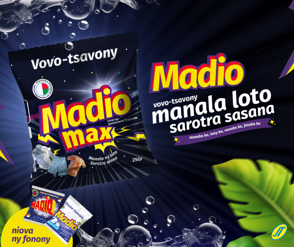 MADIO MAX 25gr :La puissance du nettoyage au quotidien !